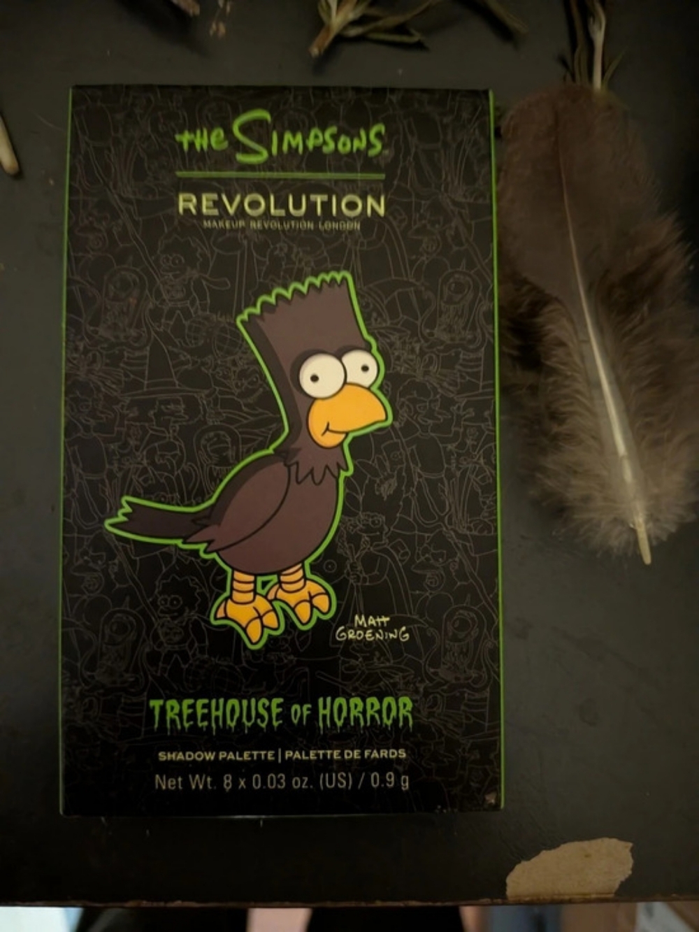 The Simpsons Revolution Treehouse of Horror Shadow Palette Eyeshadow Palette NWT